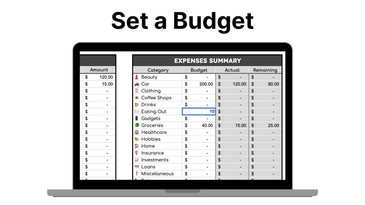 🇨🇦 - All In One 2026 Finance Tracker (Net Worth, TFSA, Stocks, Shared Expenses, and Budget Template)